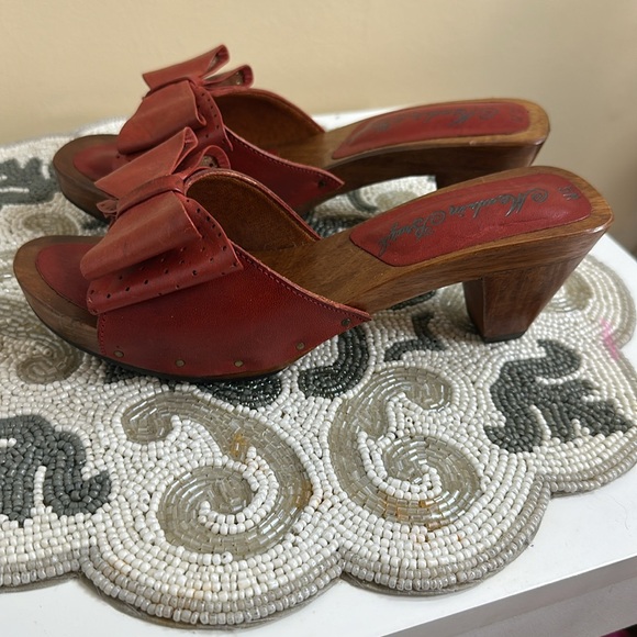 Meadein Brazil vintage wooden heels - Picture 5 of 7